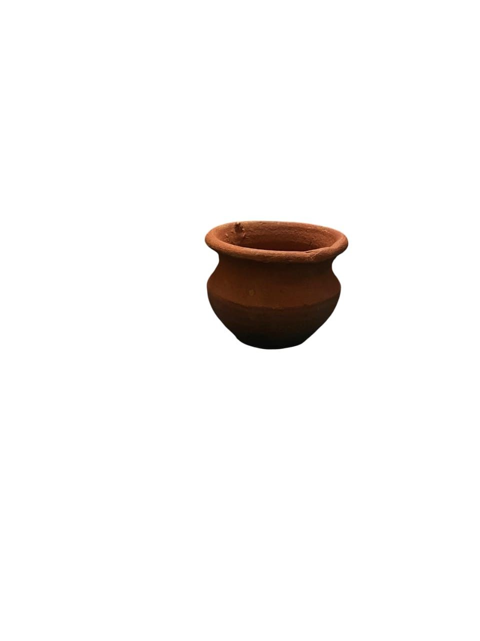 Mini Clay Dessert Pot – Handcrafted Delight