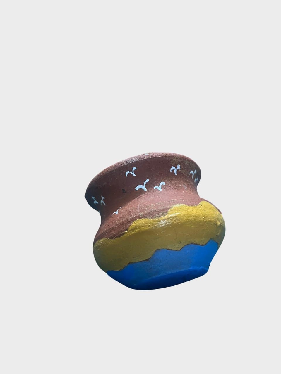 #R88 – Hand-Painted Clay Pot ₹750 – Artisan Edition